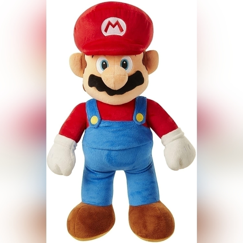 Super Mario World Of Nintendo Jumbo 20 Inch Plush Mario 2016